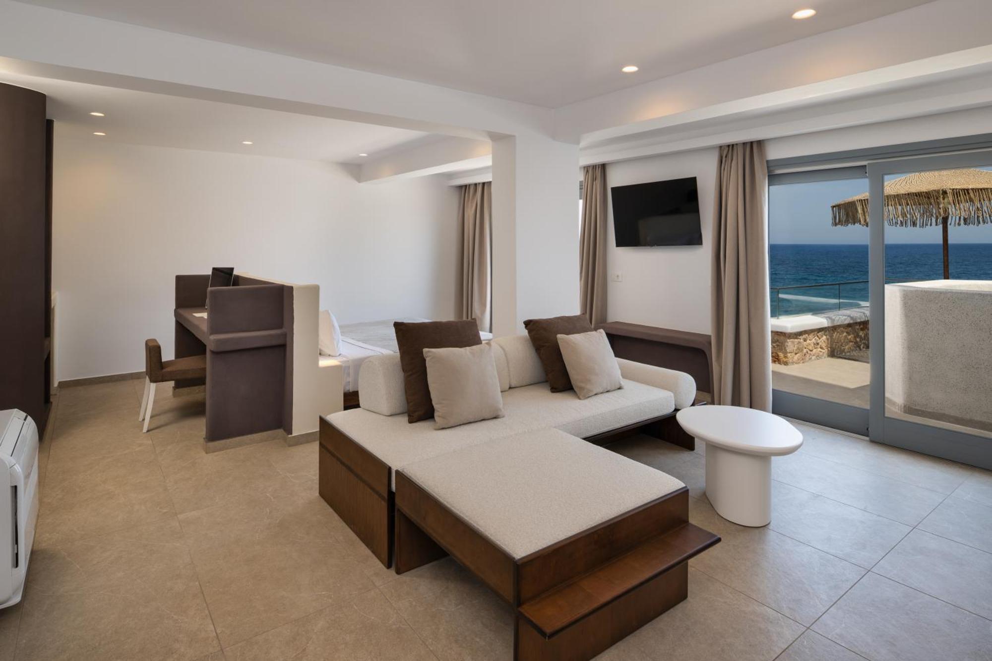 Aelia Thalassa Monolithos  Bagian luar foto