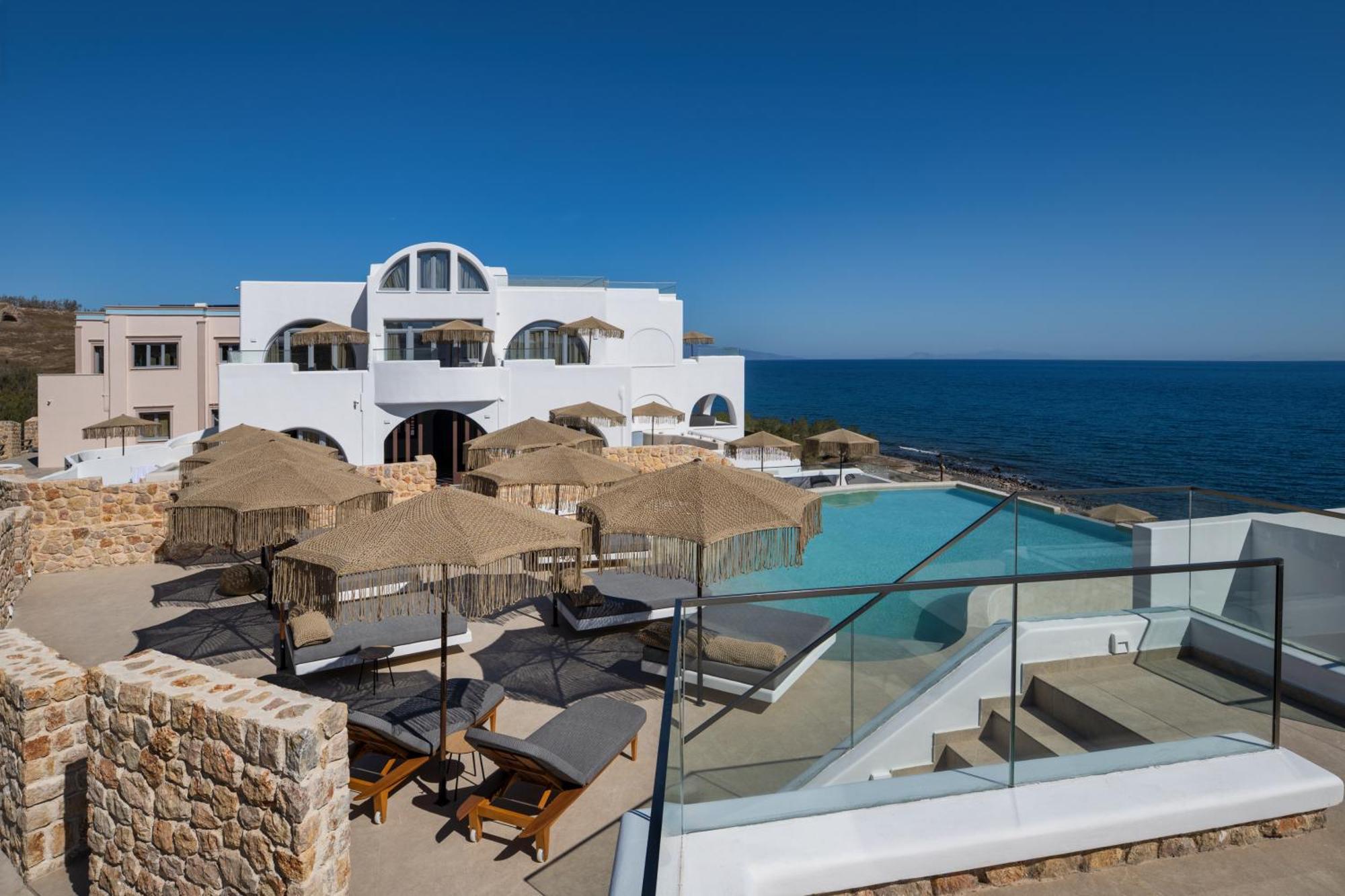 Aelia Thalassa Monolithos  Bagian luar foto