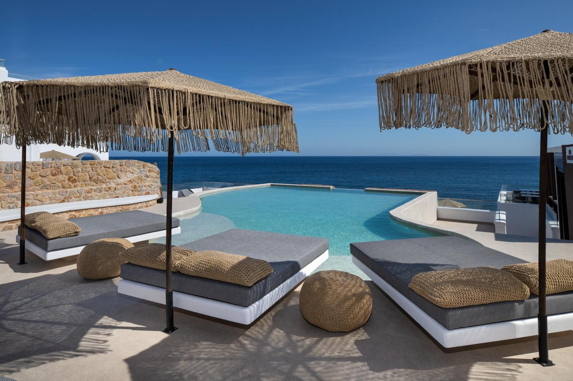 Aelia Thalassa Monolithos  Bagian luar foto