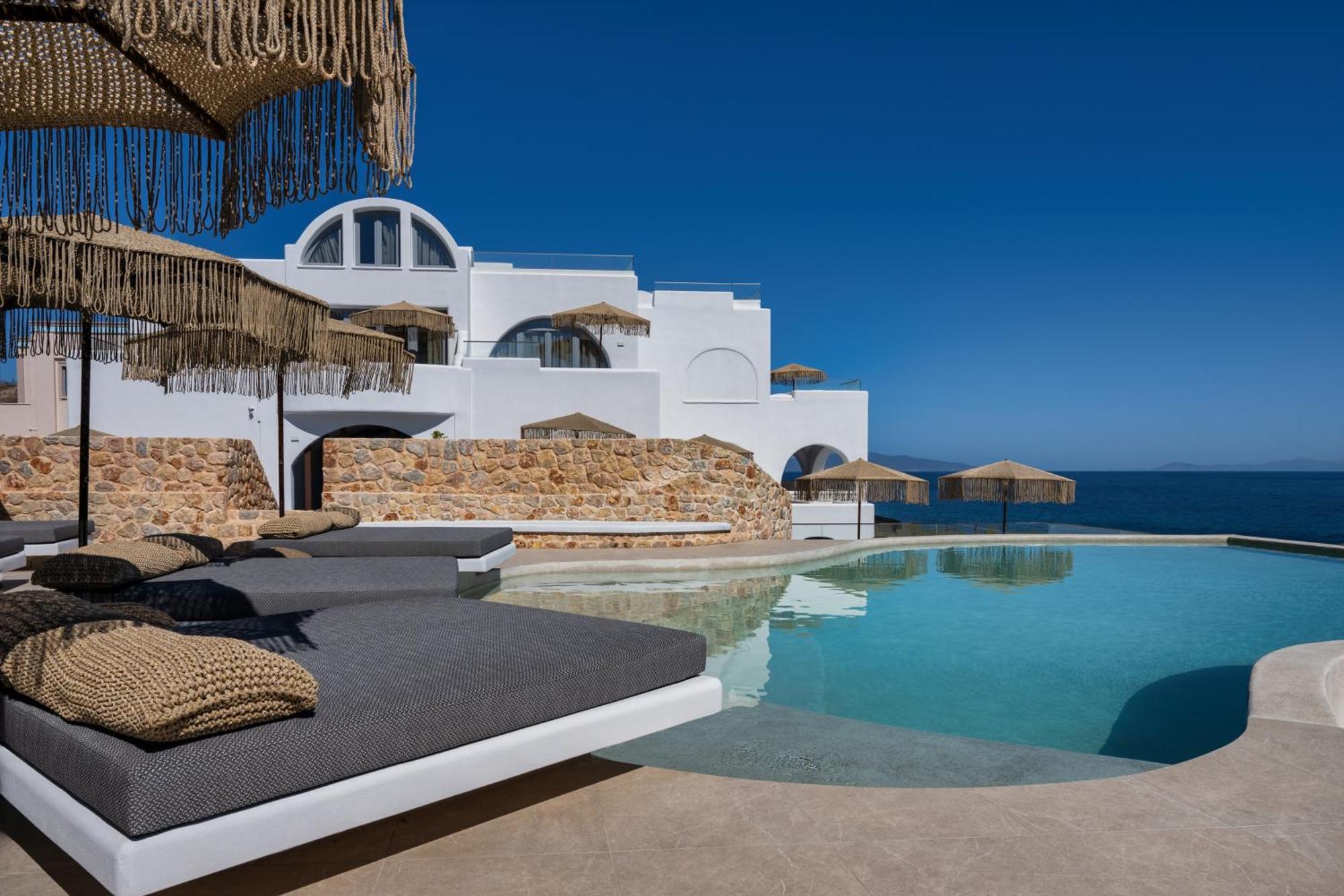 Aelia Thalassa Monolithos  Bagian luar foto