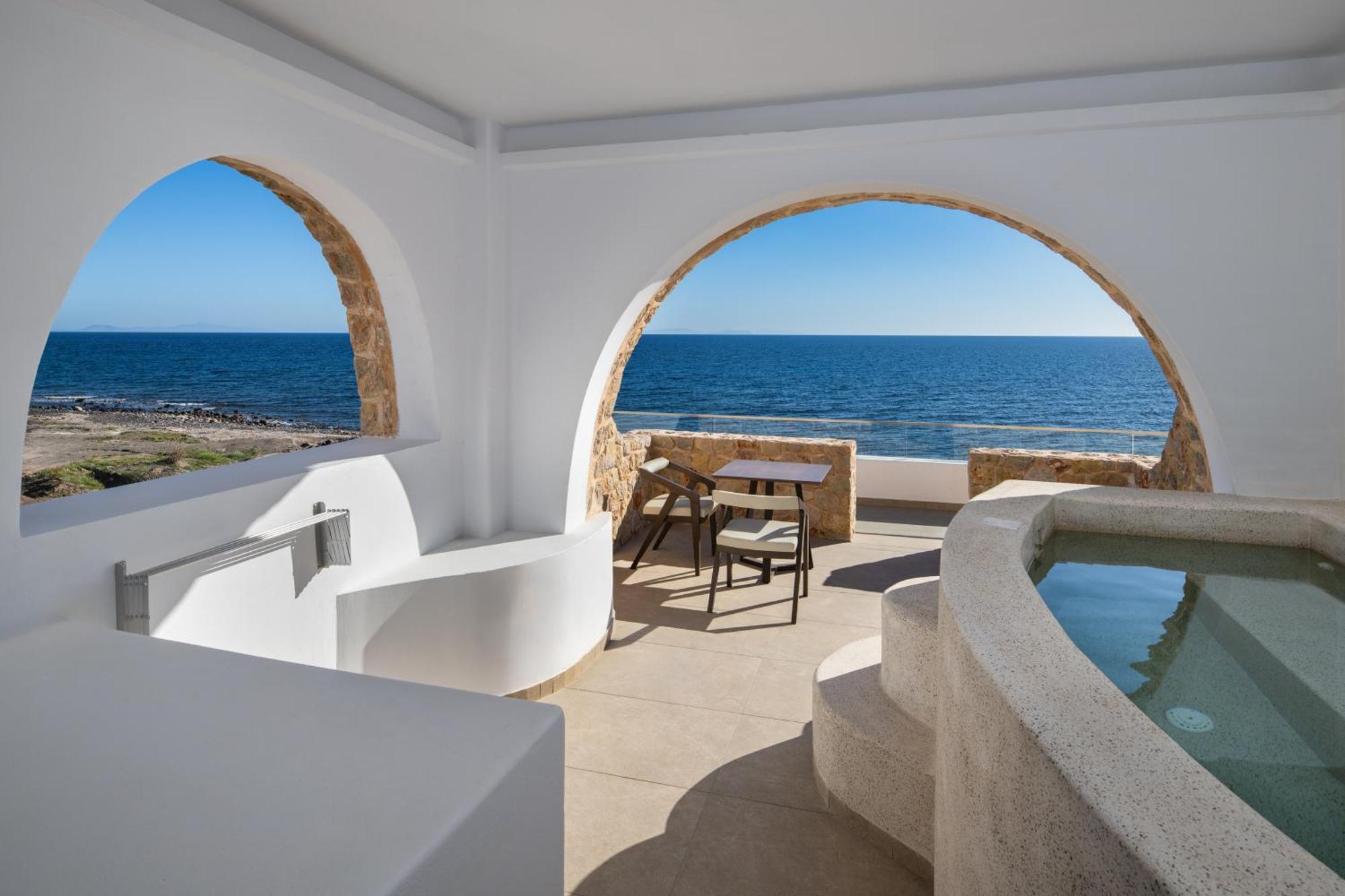 Aelia Thalassa Monolithos  Bagian luar foto