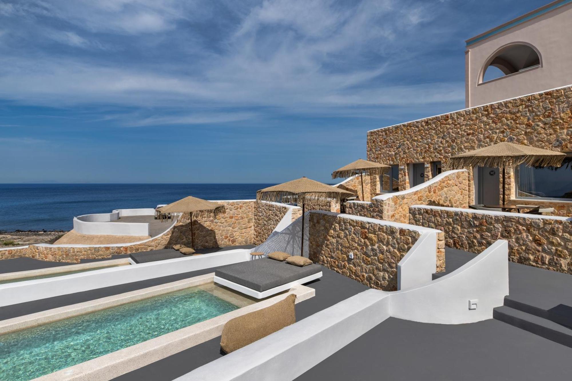 Aelia Thalassa Monolithos  Bagian luar foto